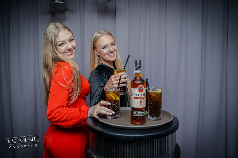 Tematická akce Bacardi Night v Le Scandale Zakopane